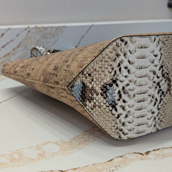 Anne Klein NWT! Beautiful bag and card wallet, croc emboss details. Gorgeous! - Picture 4 of 8